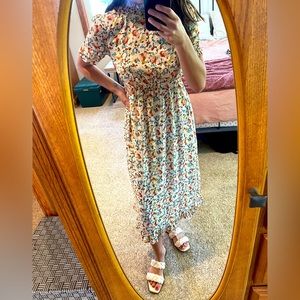 Midi Floral Summer Dress